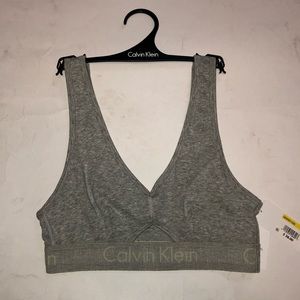 Calvin Klein Women’s Bra Grey (Medium) NEW